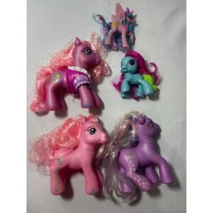 Lot Of 5 My Little Pony g3 Pinky Pie, Wysteria, Rainbow Dash, Celestial